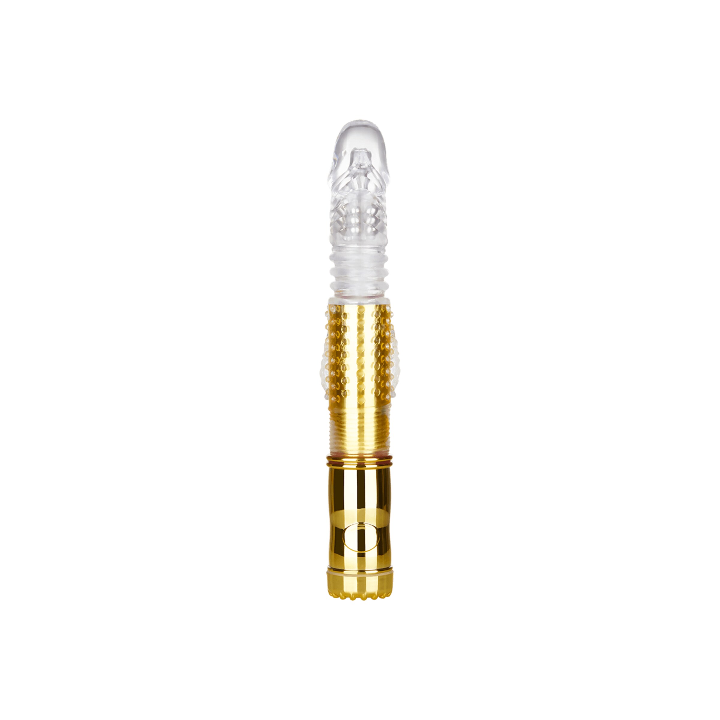 stoßender-perlen-hy]vibrator-26-cm-Gold-Transparent-4