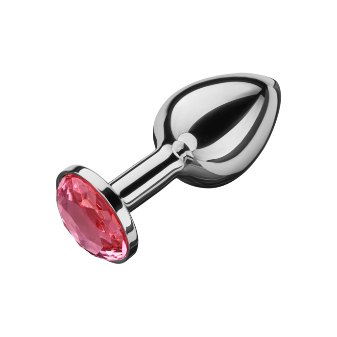 kleine-roestvrijstalen-buttplug-7-5-cm-Pink-Zilver-1
