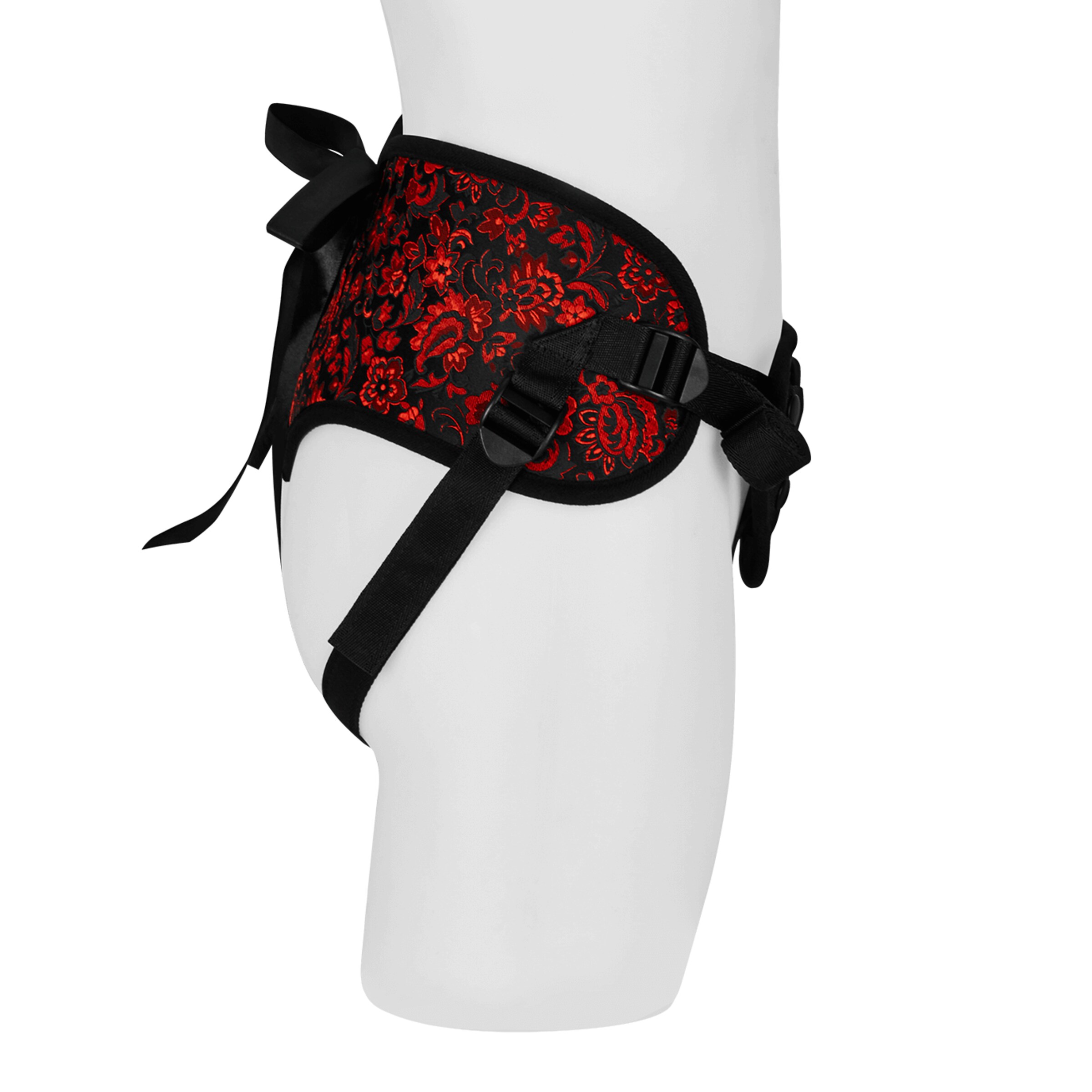 luxueux-strap-on-Noir-Rouge-2