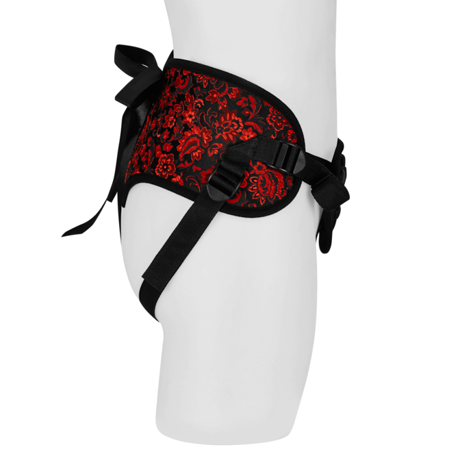 luxueux-strap-on-Noir-Rouge-2