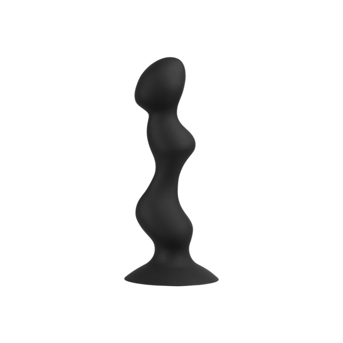 dildo-met-interne-siliconen-balletjes-19-cm-Zwart-3