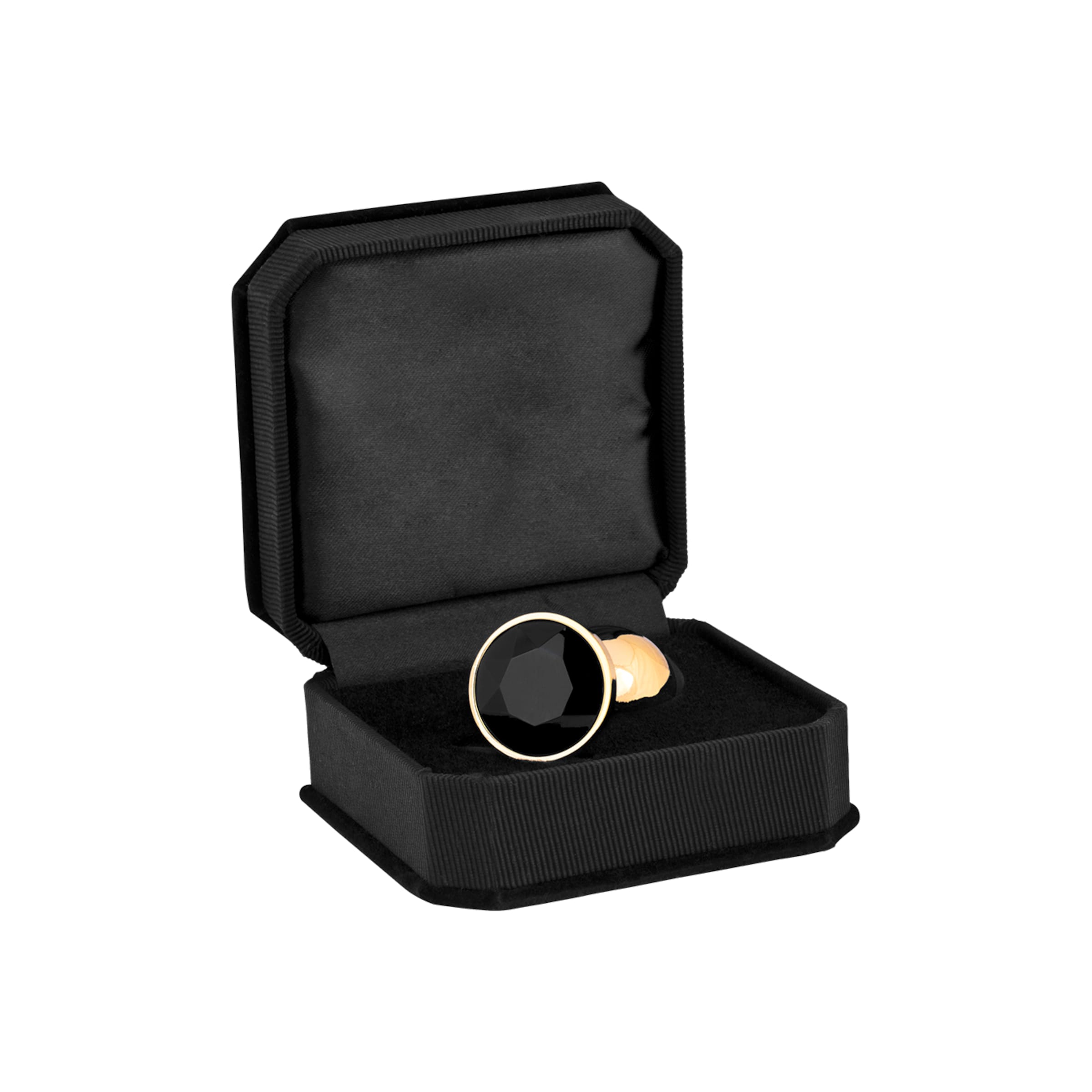 gode-en-acier-inoxydable-avec-cristal-doré-7-5-cm-Noir-Or-3