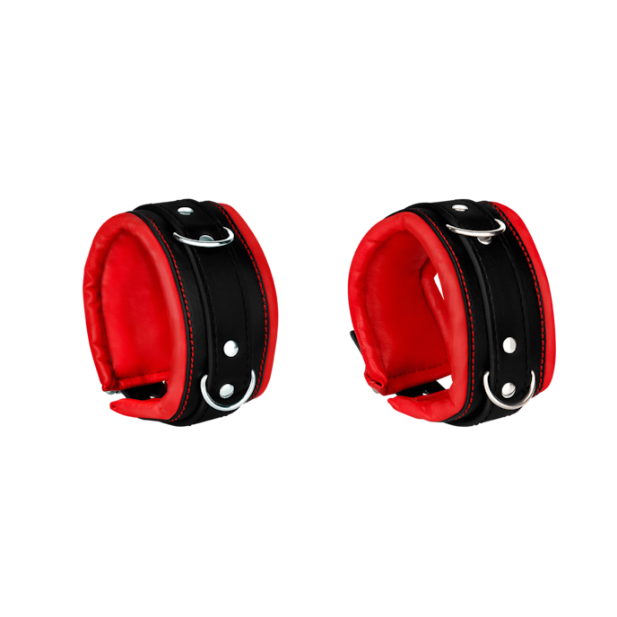 gepolsterte-hand--und-fußfesseln-Rot-Schwarz-2
