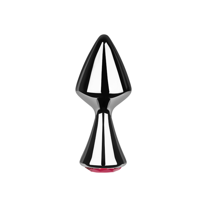 kleine-aluminium-plug-met-kristal-7-cm-Pink-Silber-4