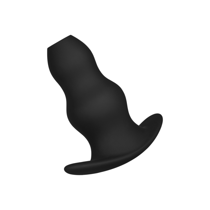 verleidelijke-siliconen-tunnelplug-11-cm-Schwarz-1