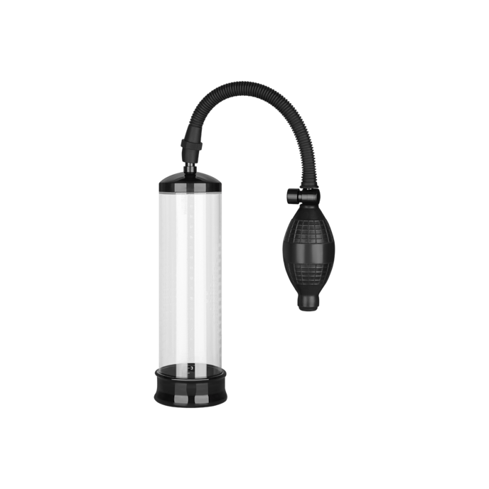 penispomp-met-handpomp-22-cm-Schwarz-Transparent-4