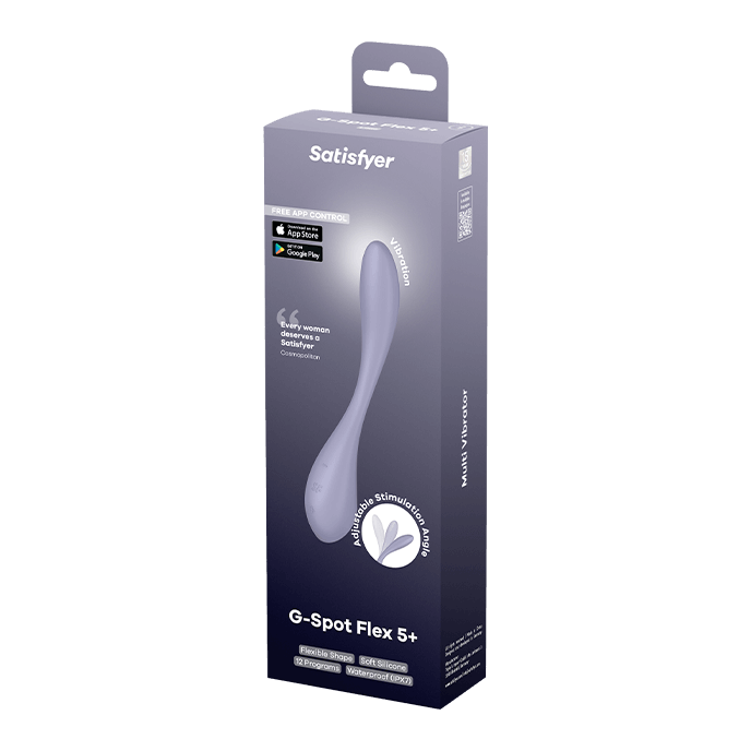 G-Punkt-Vibrator Satisfyer 'G-Spot Flex 5 Connect App', 23 cm Lila online bestellen G-Punkt-Vibrator Satisfyer 'G-Spot Flex 5 Connect App', 23 cm Lila online bestellen