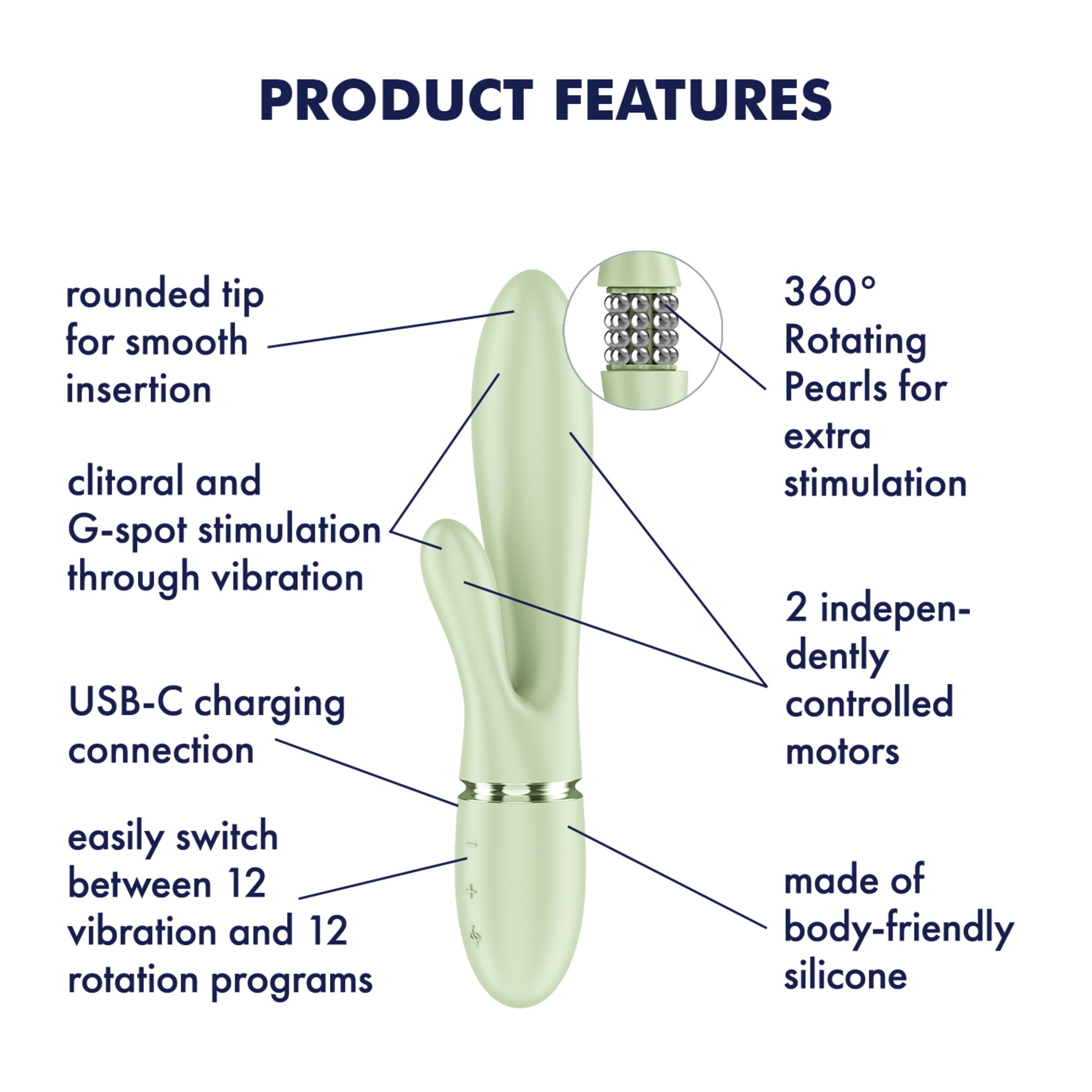 satisfyer-‘pearl-bunny-2’-21-cm-Lichtgroen-3