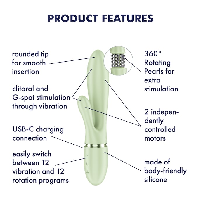 satisfyer-‘pearl-bunny-2’-21-cm-Lichtgroen-3