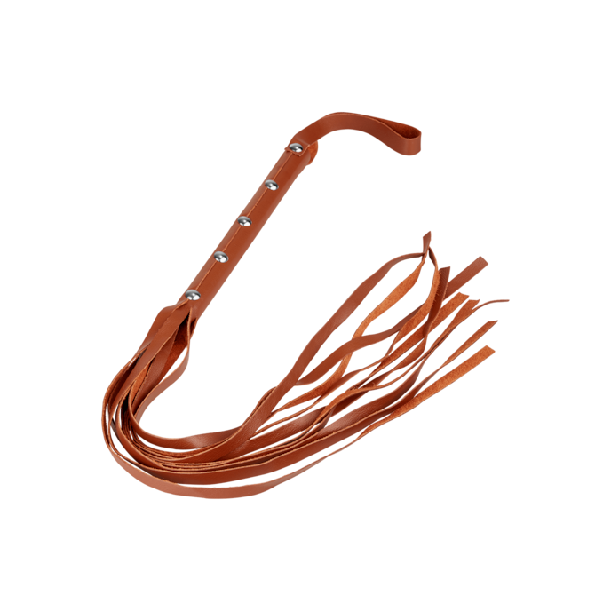 fouet-en-cuir-Clair brun-1