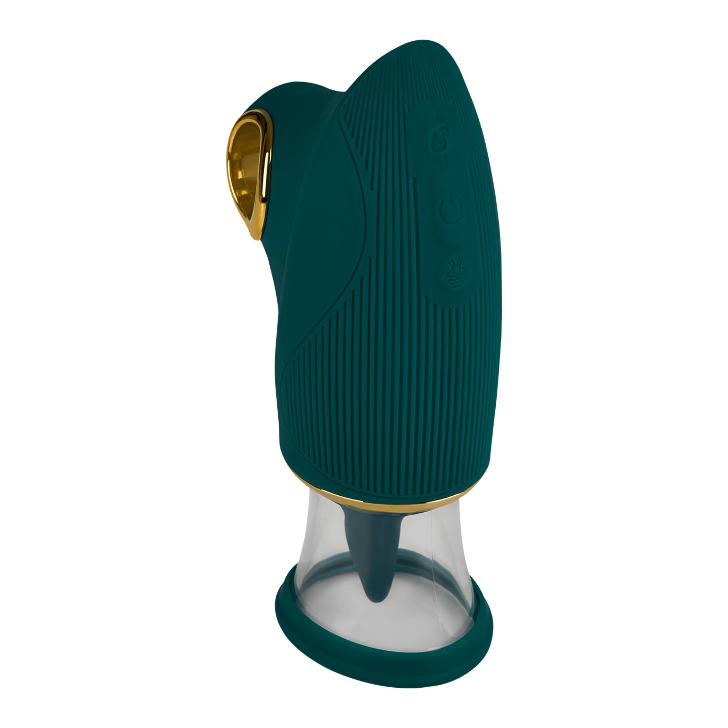 elegante-oplegvibrator-met-pomp-17-cm-Blauw-Goud-6