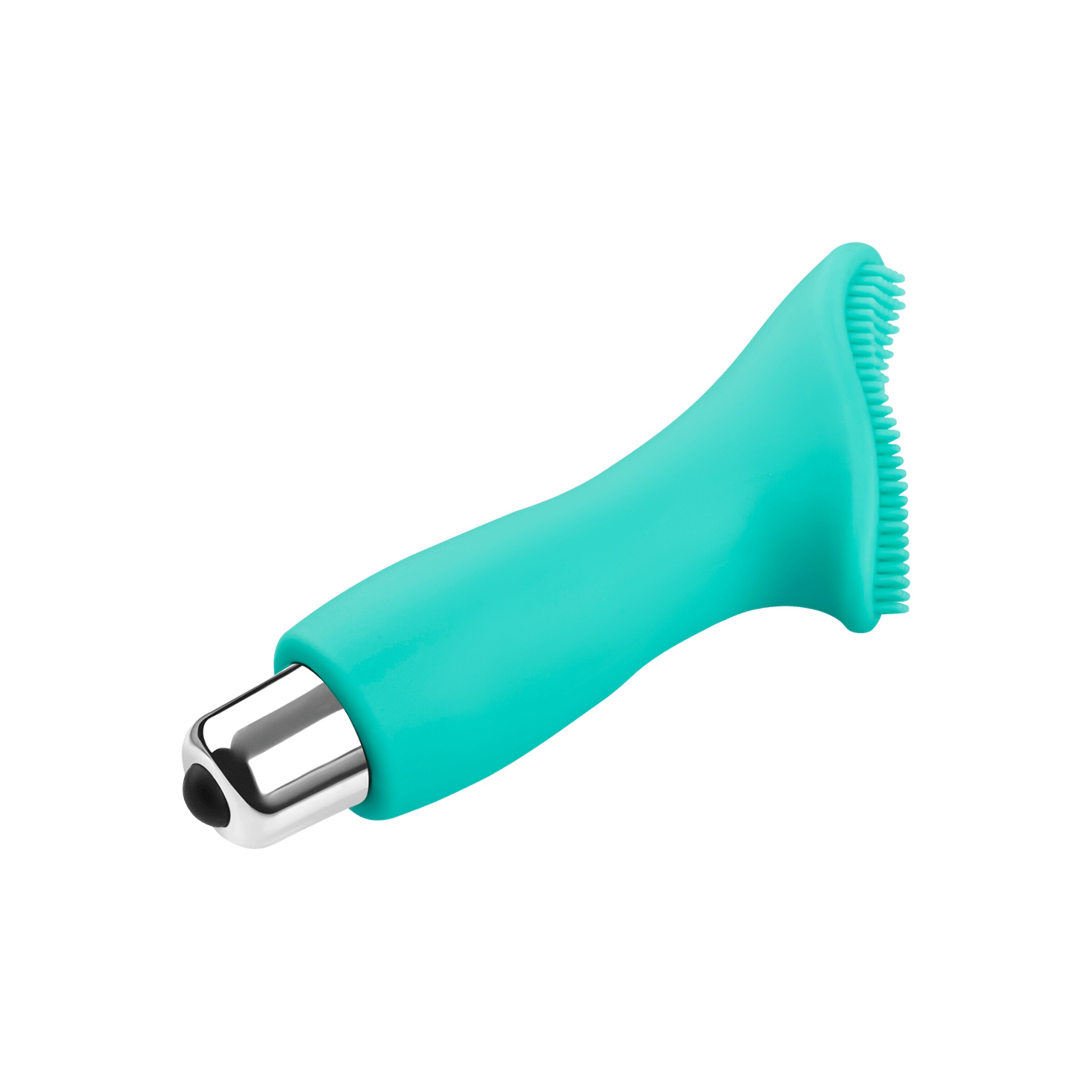 noppenplezier-vibrator-van-siliconen-11-5-cm-Turkoois-Zilver-6