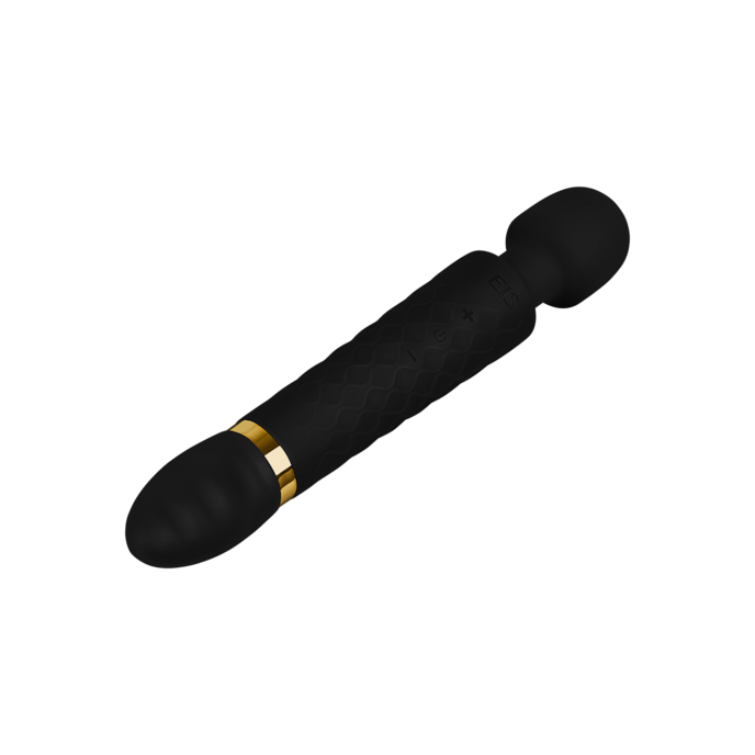 masseur-réversible-en-silicone-25-cm-Noir-Or-6