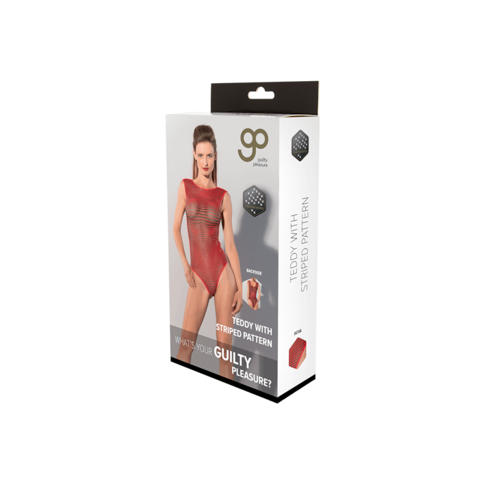 gestreepte-latex-body-Rood-5