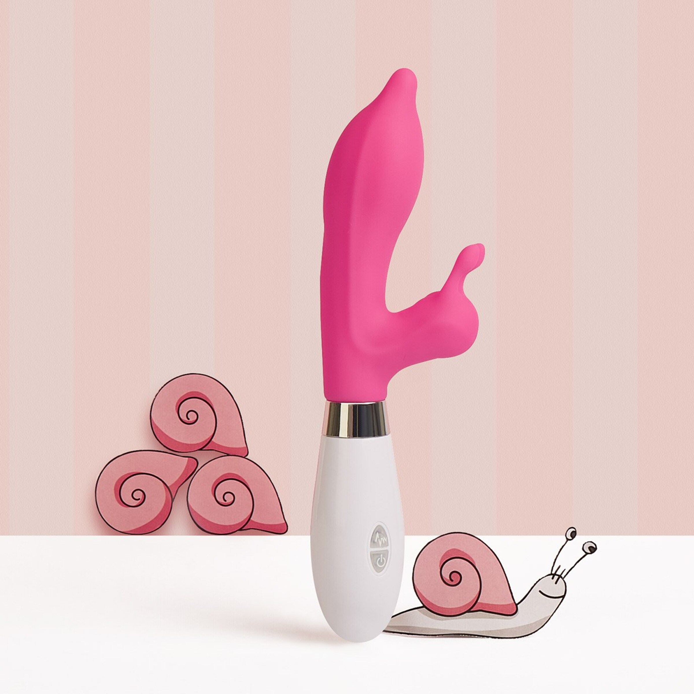 vibromasseur-rabbit-volumineux-21-cm-Blanc-Rose-2