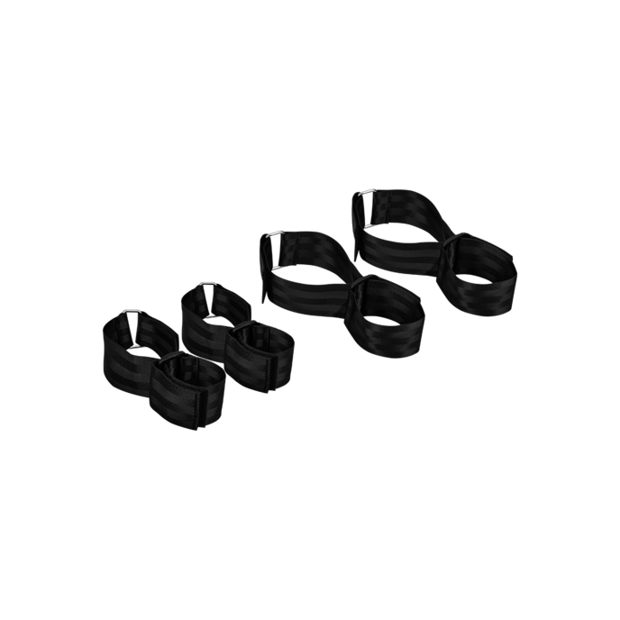 ensemble-de-bondage-4-pièces-Noir-1
