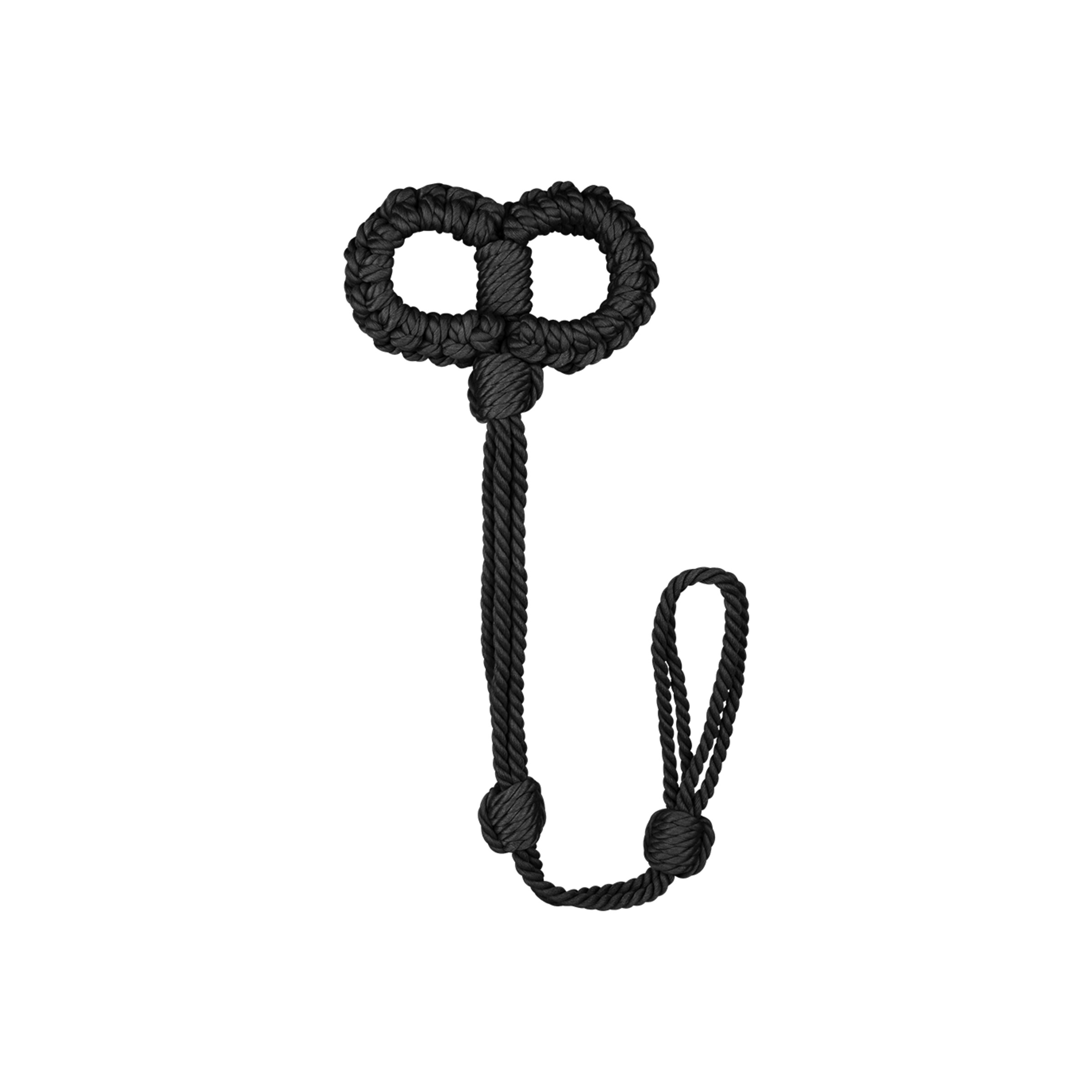 vorgeknotete-fesseln-mit-leine-Schwarz-2