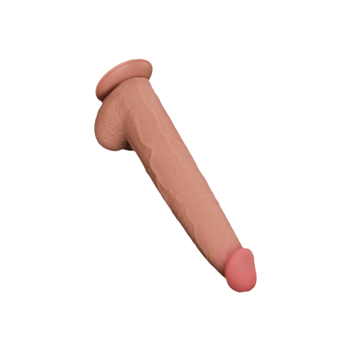 sliding-skin-dildo-34-cm-Brun naturel clair-1