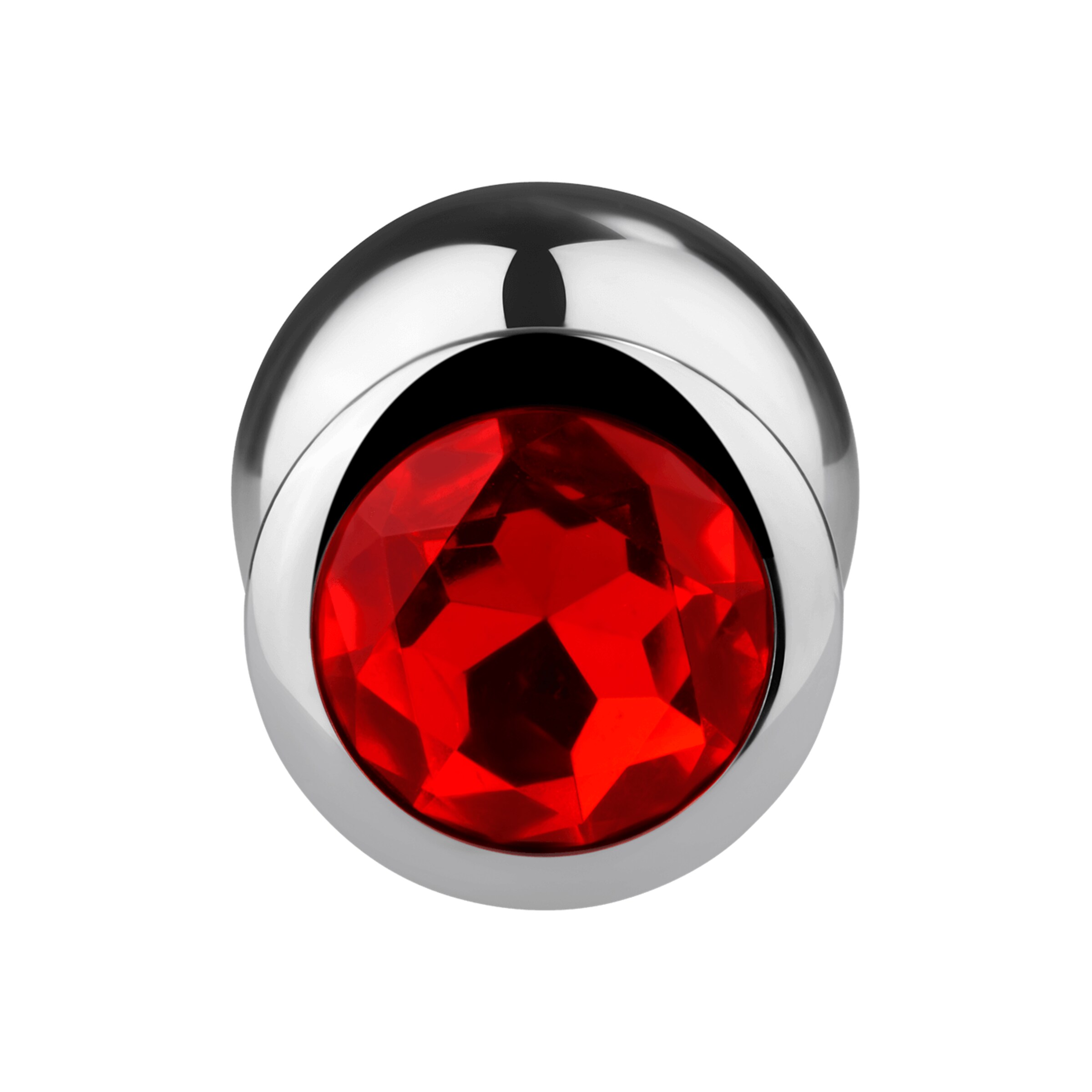 geribbelde-aluminium-anaalplug-7-5-cm-Rood-Zilver-5