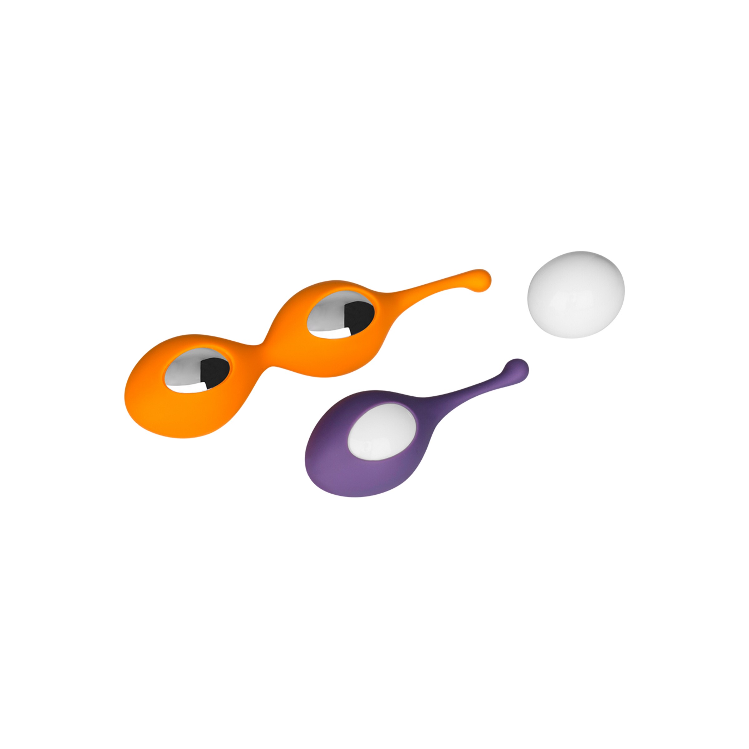 trainballs-beeze-luxury-6-pièces-3-8-cm-Argent-Orange néon-Violet-2