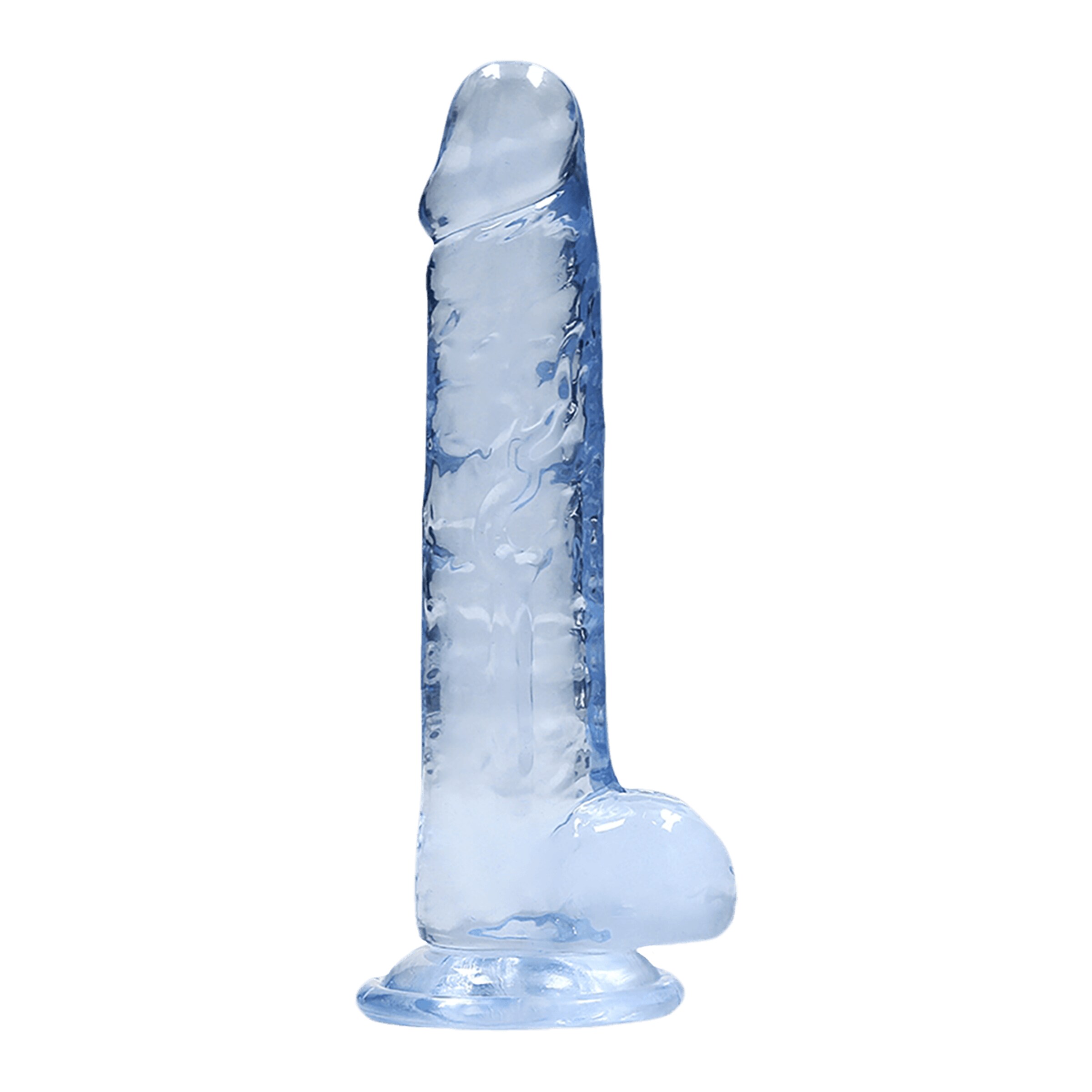 crystal-clear---dildo-with-balls-19-cm-Lichtblauw-2