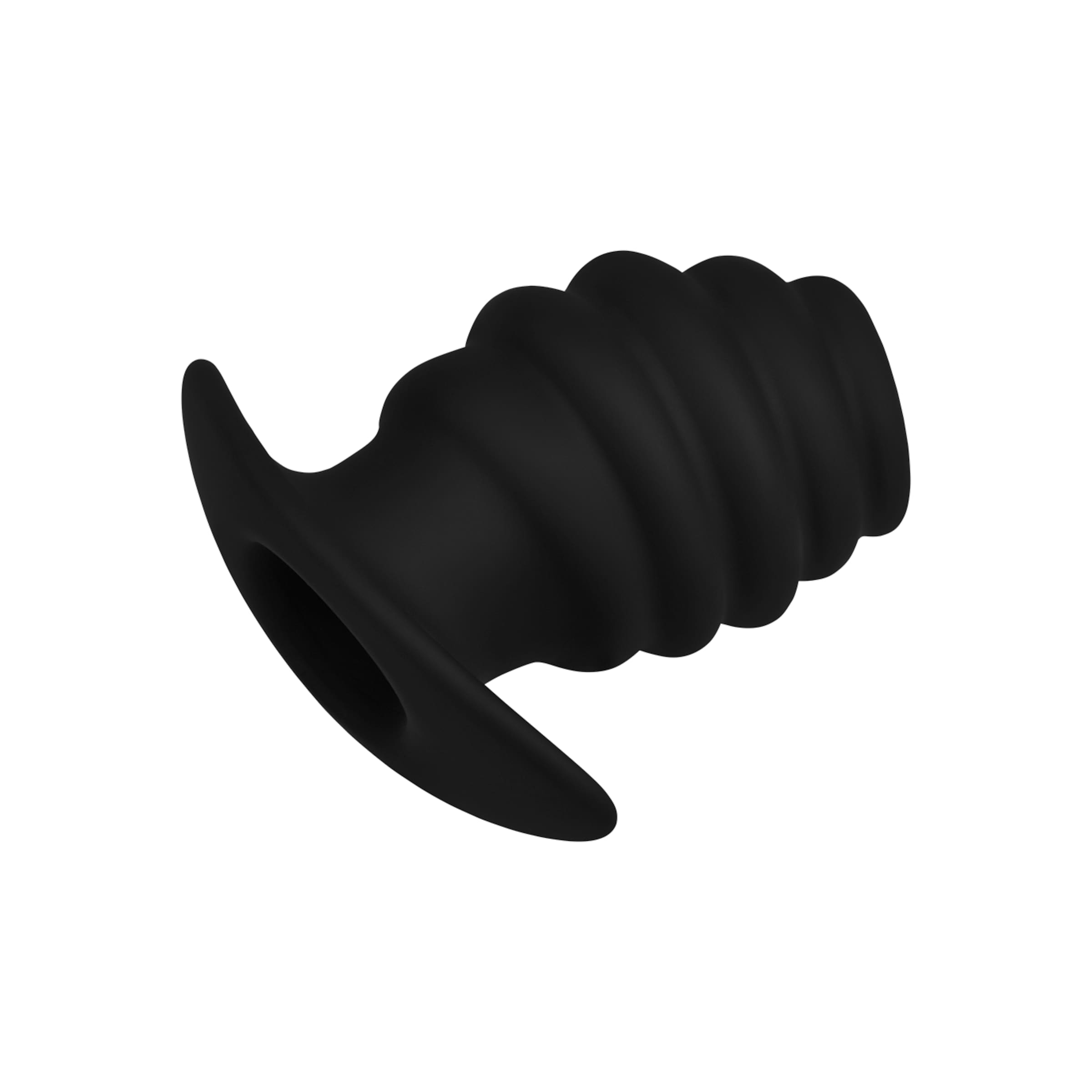 gestructureerde-anaalplug-met-tunnel-m-8-5-cm-Zwart-5