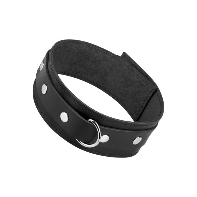 collier-en-cuir-s/m-Noir-1