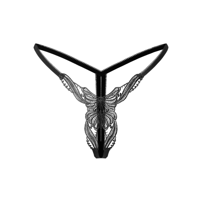 string-motif-papillon-Noir-1