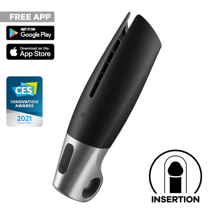 satisfyer-power-masturbator-connect-app-23-cm-Argent-Noir-1