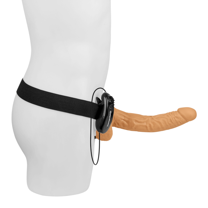 vibrating-hollow-strap-on-with-balls-25-cm-Natur-hell-Schwarz-2