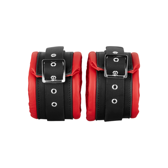 gepolsterte-fußfesseln-Rot-Schwarz-4