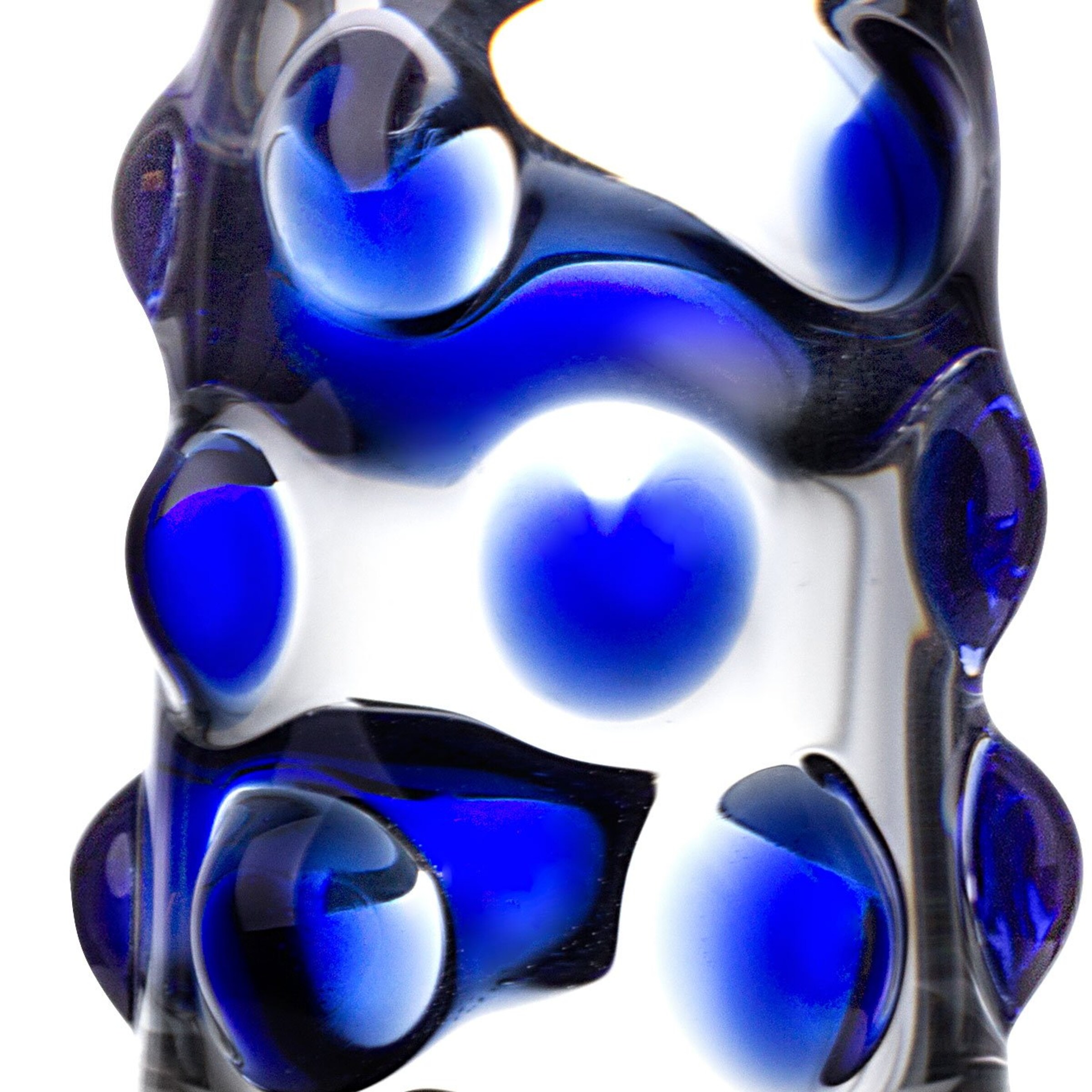 glasdildo-mit-struktur-20-cm-Blau-Transparent-3