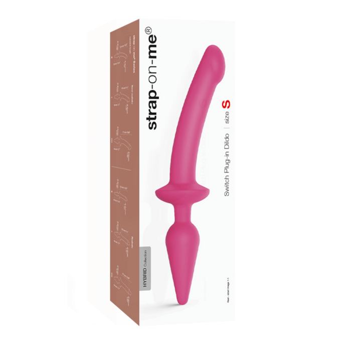 2-in-1-dildo-&-buttplug---maat-xxl-31-7-cm-Wit-2