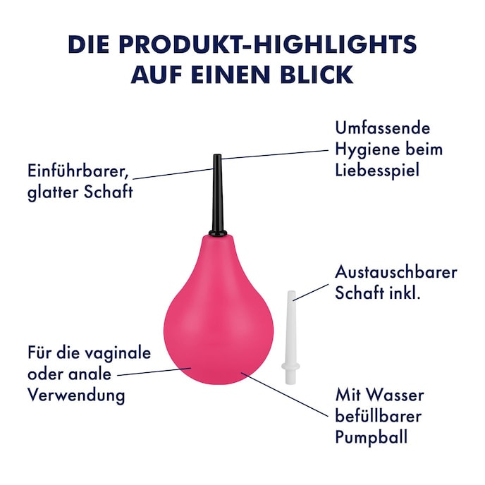 analdusche-mit-pumpball-Pink-Schwarz-Weiß-2