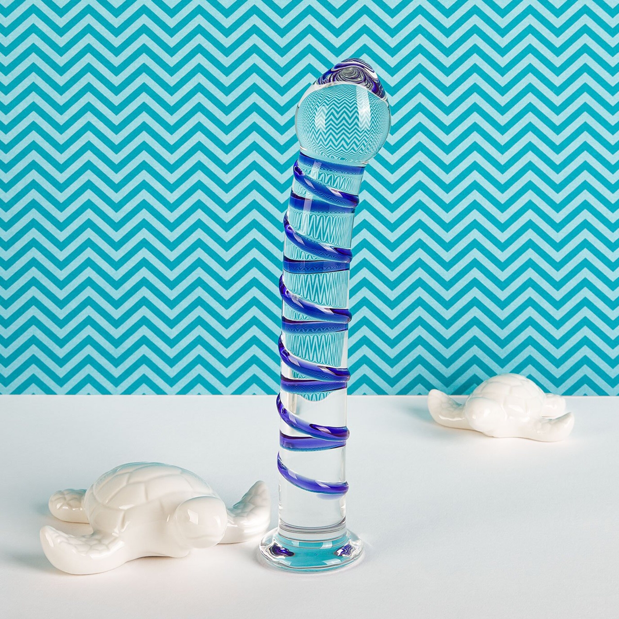 gode-en-verre-à-structure-spirale-19-cm-Bleu-Transparent-2
