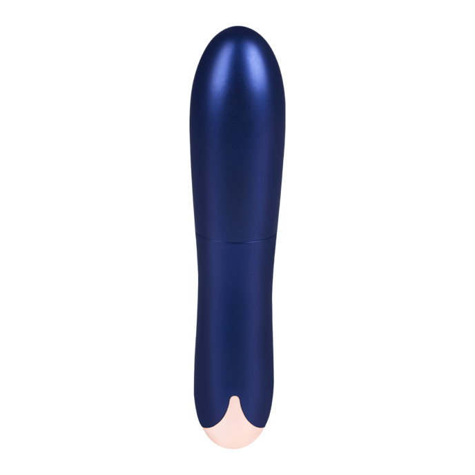 vibromasseur-aspect-métallique-15-cm-Bleu foncé-3
