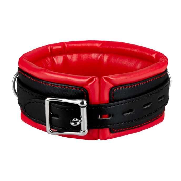 étriers-pour-cou-et-mains-avec-plateau-4-pièces-Noir-Rouge-3