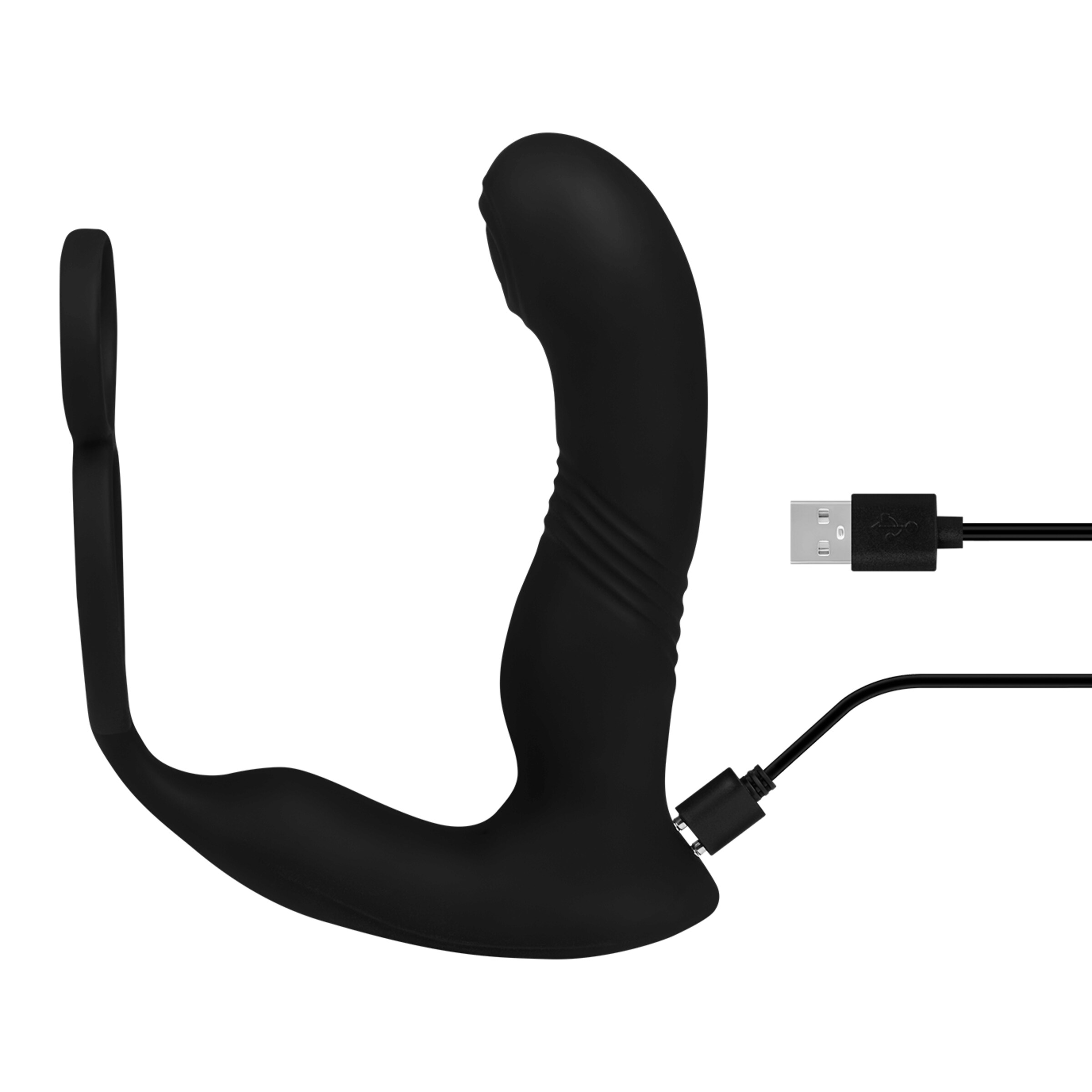 prostaat-vibrator-met-stotende-functie-16-cm-Zwart-5