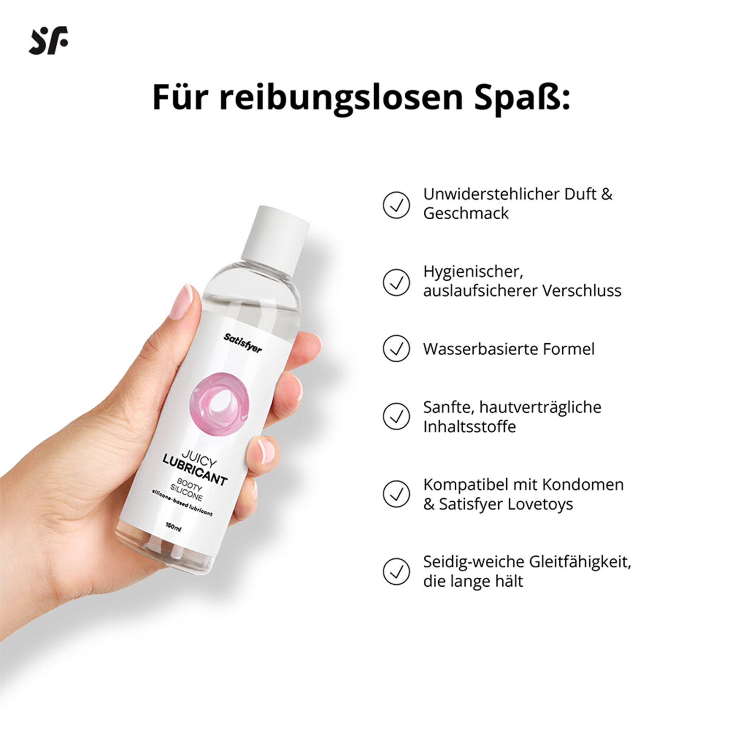 Gleitgel 150 ml 'Satisfyer Gleitgel Booty Silicon' ❤️ online kaufen