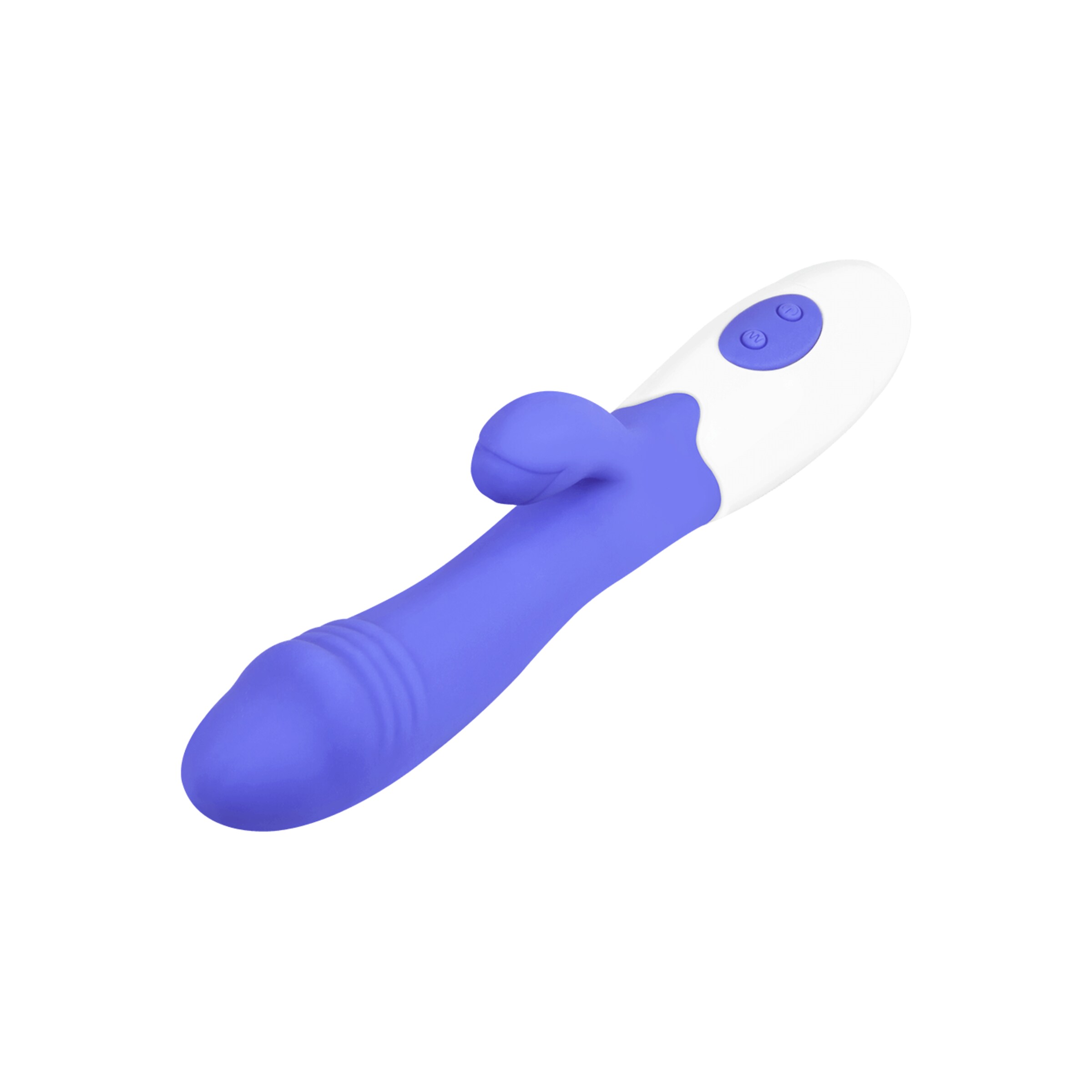 rabbit-en-silicone-19-cm-Blanc-Violet-6