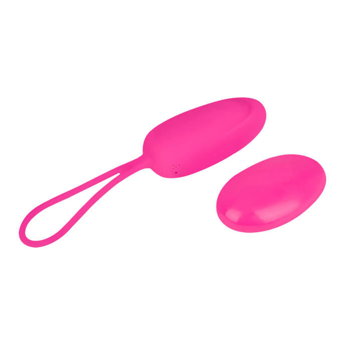 oeuf-vibro-en-silicone-avec-télécommande-radio-8-cm-Rouge-7