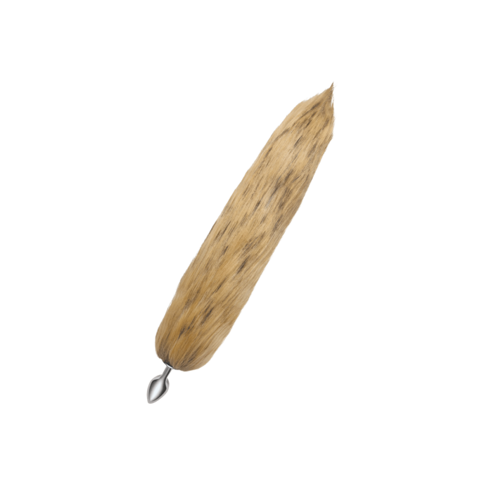 furry-tails---14-fox-tail-35-6-cm-Bruin-Zilver-1