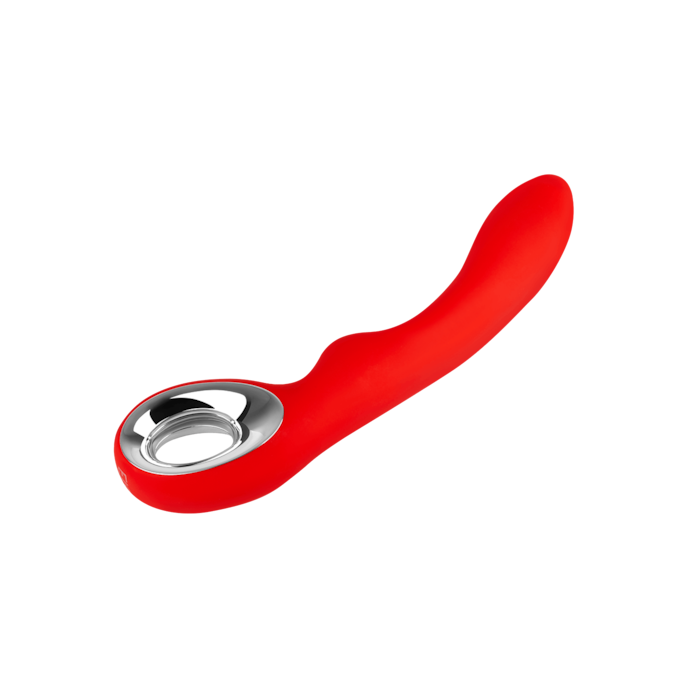 vibromasseur-point-g-deluxe-25-cm-Argent-Rouge-5