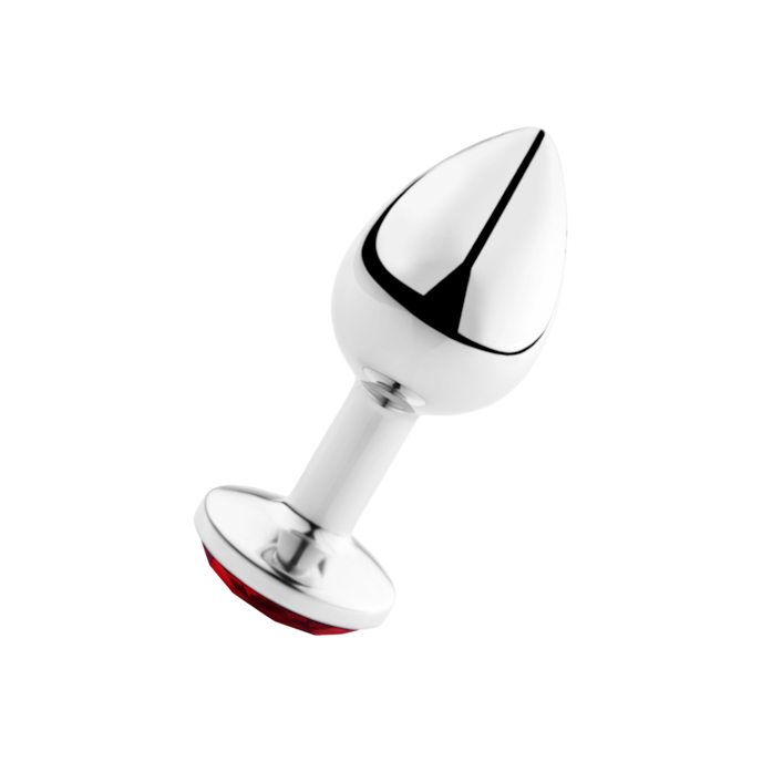 gode-anal-avec-cristal-7-5-cm-Argent-Bordeaux-1