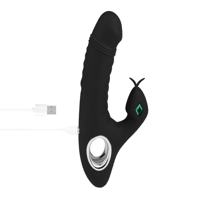 siliconen-rabbit-in-slangenlook-23-cm-Schwarz-5