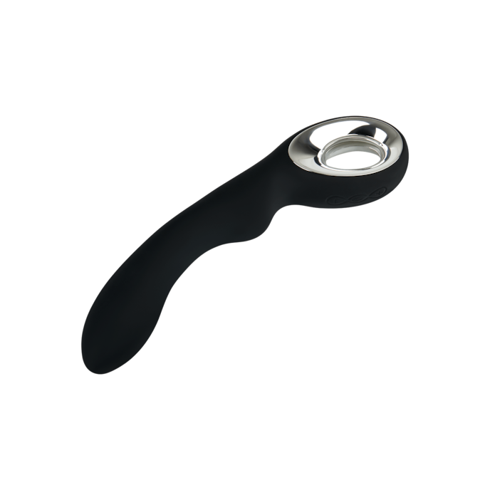 deluxe-g-punkt-vibrator-25-cm-Schwarz-Silber-6