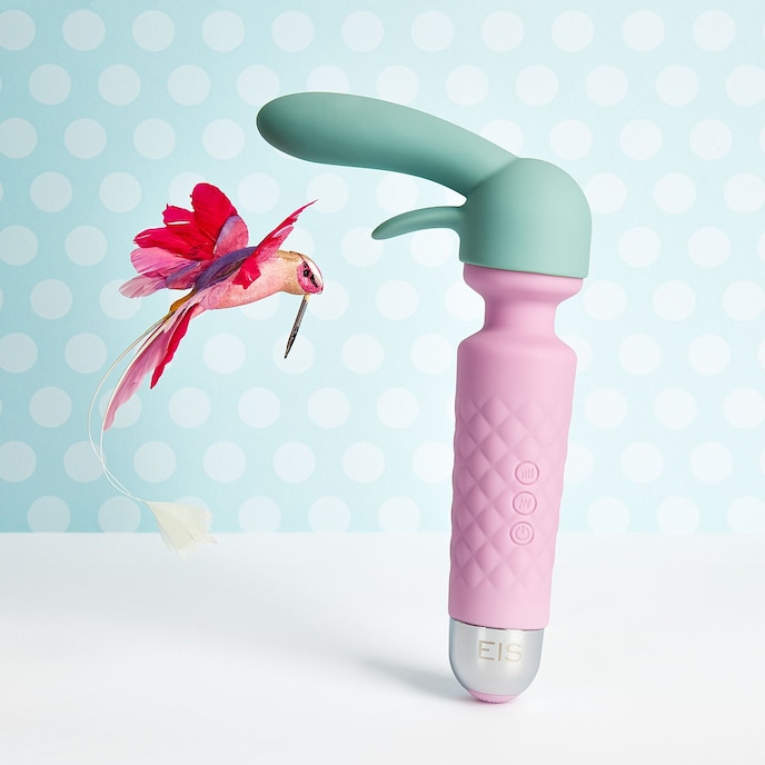 oplaadbare-siliconen-massager-19-5-cm-Mint-Roze-2