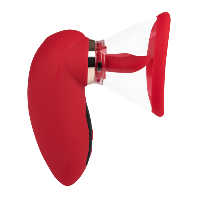 vibromasseur-lécheur-avec-fonction-de-succion-12-5-cm-Rouge-2