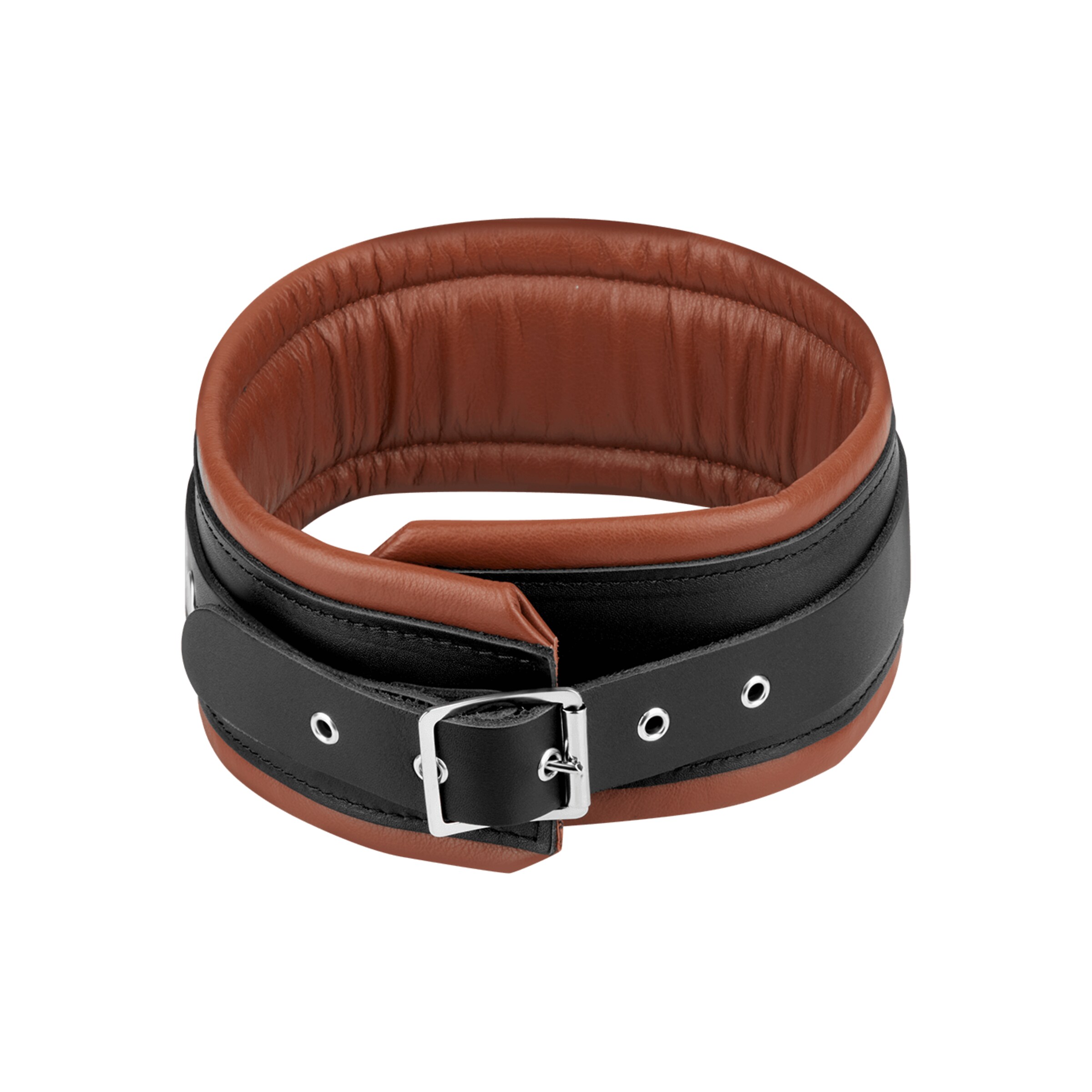 collier-rembourré-m/l-Brun-Noir-4