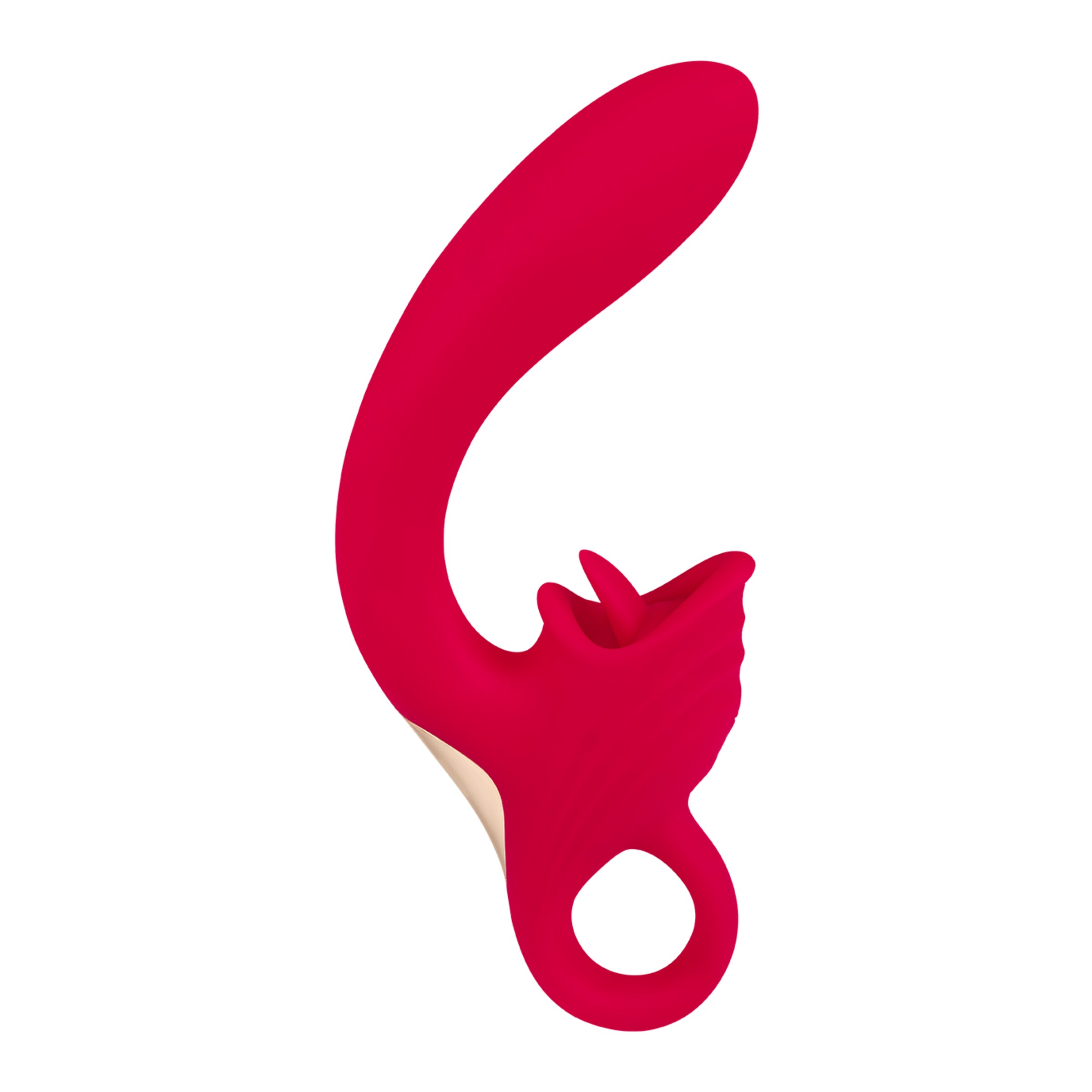 siliconen-rabbit-met-tong-klitorisstimulator-21-5-cm-Rood-2